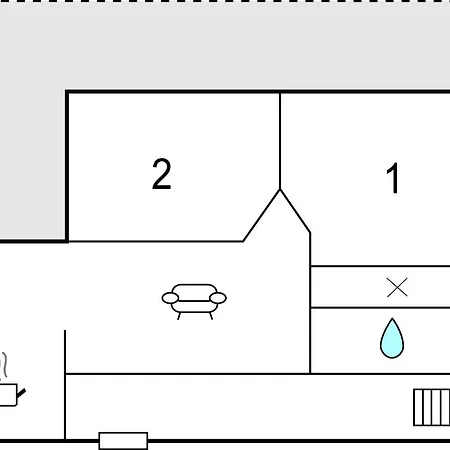 公寓 Two Bedroom In